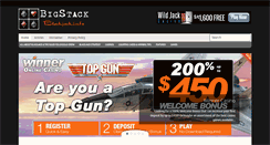 Desktop Screenshot of bigstackblackjack.info